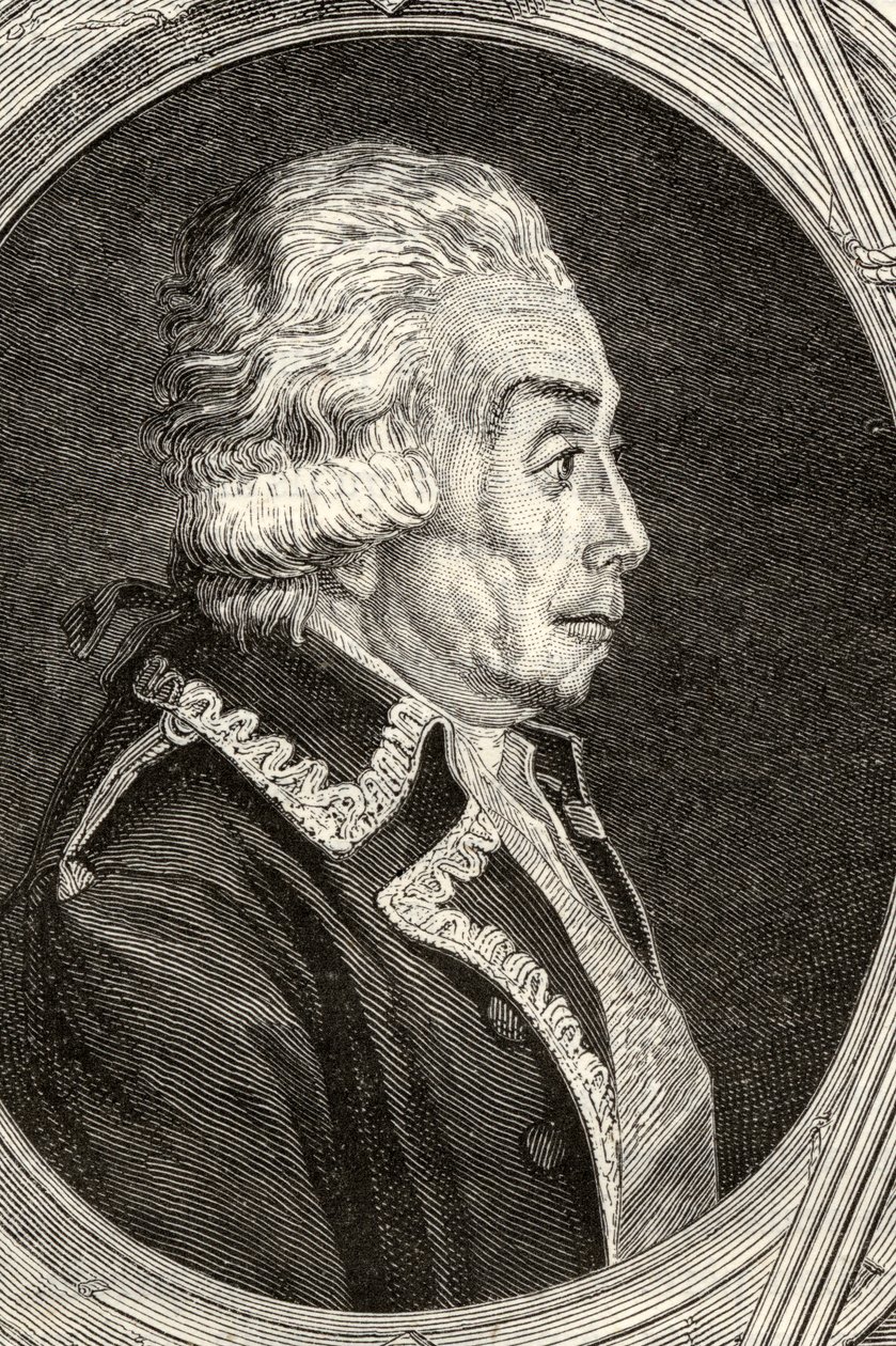 Count Nicolas Luckner, engraved by Pannemaker-Ligny, from 