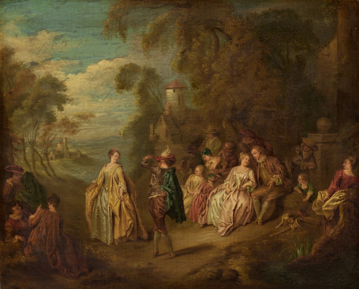 Fête Champêtre by Jean Baptiste Pater