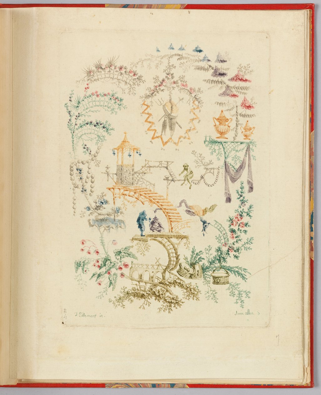 Ornamental Design from "Nouvelle suite de cahiers chinois a l