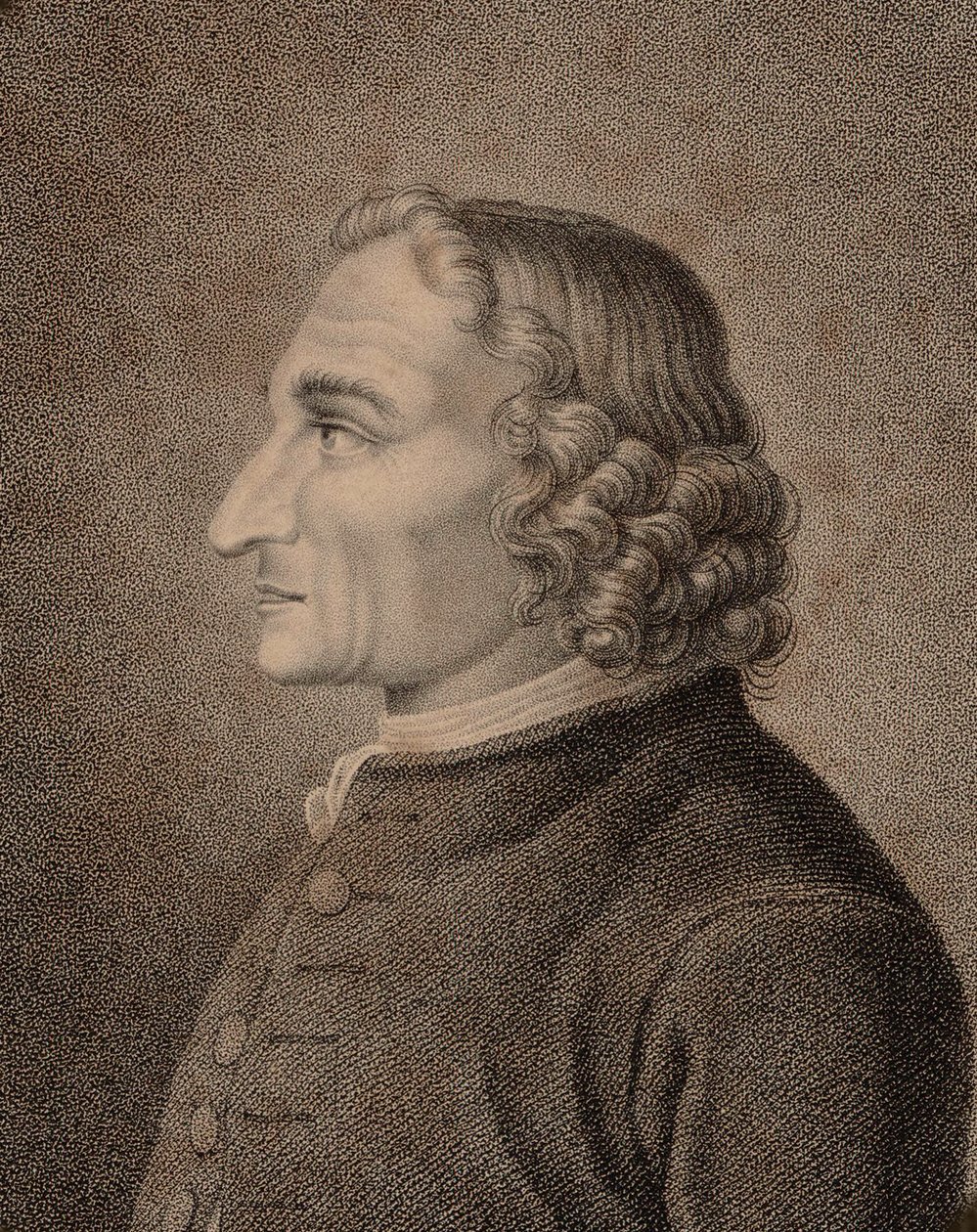 Portrait of the Violinist and Composer Giuseppe Tartini, 1810 by Jean Baptiste Ponce Lambert