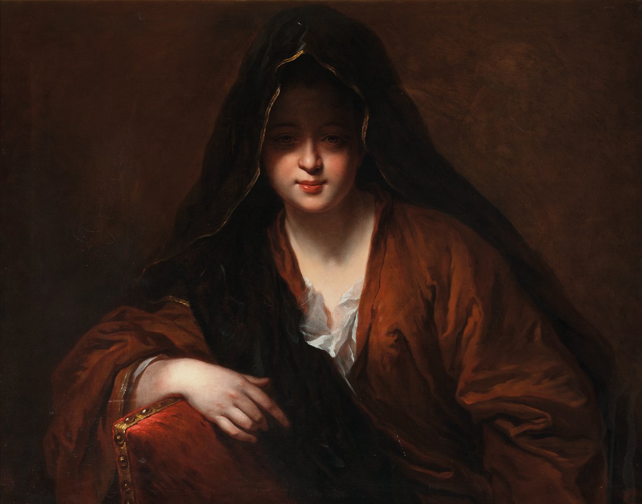 Portrait of a Lady by Jean Baptiste Santerre