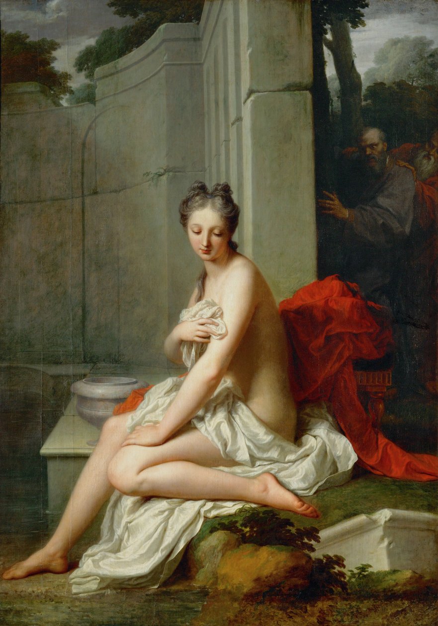 Susanna and the Elders by Jean Baptiste Santerre