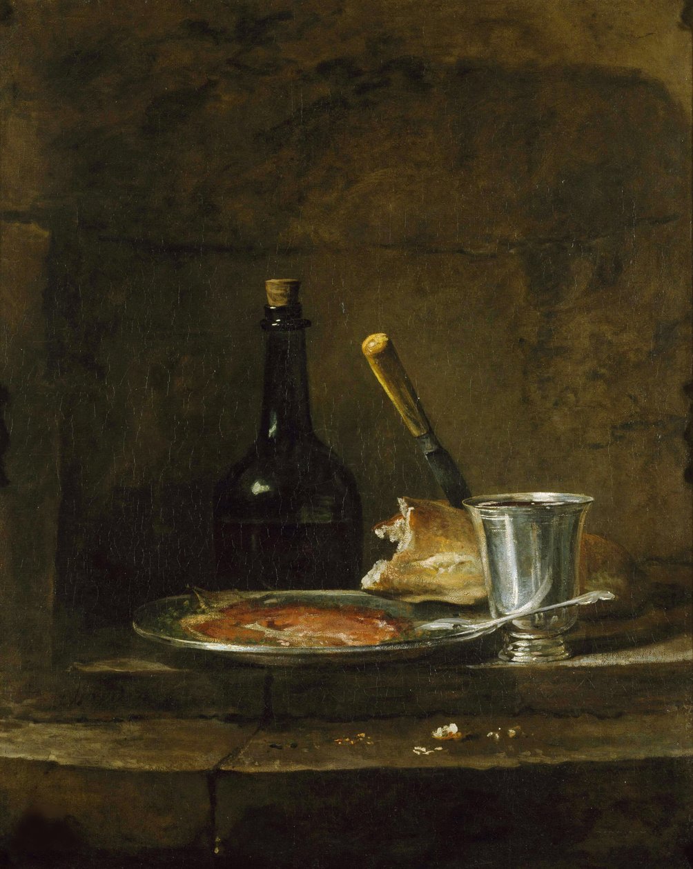 Preparing the Breakfast, or The Silver Goblet by Jean Baptiste Simeon Chardin