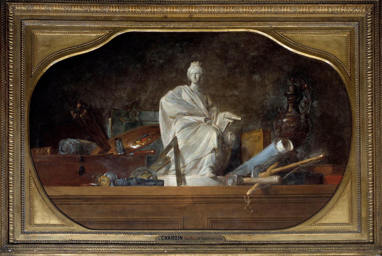 The Attributes of the Arts by Jean Baptiste Simeon Chardin