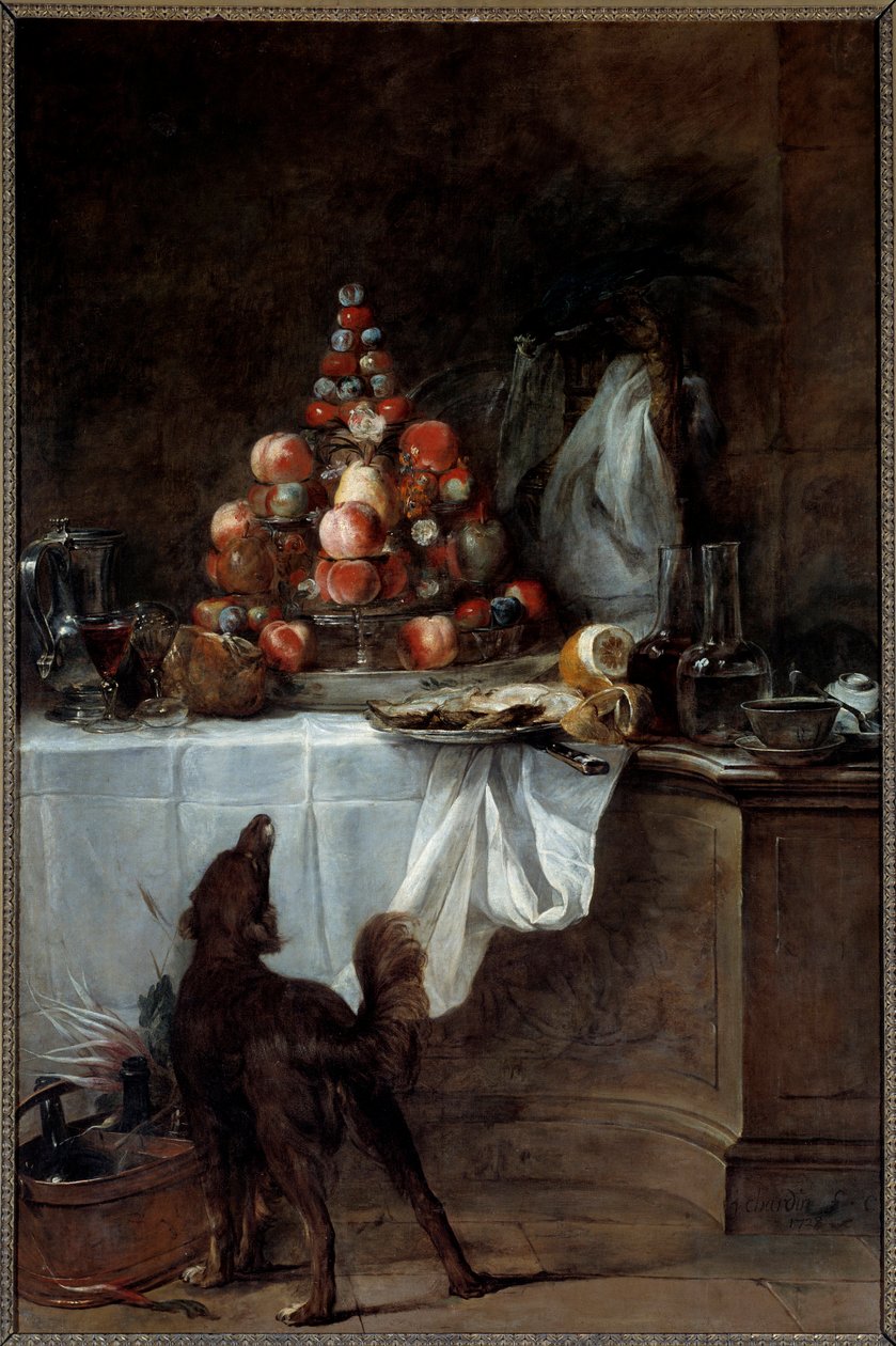The Buffet by Jean Baptiste Simeon Chardin