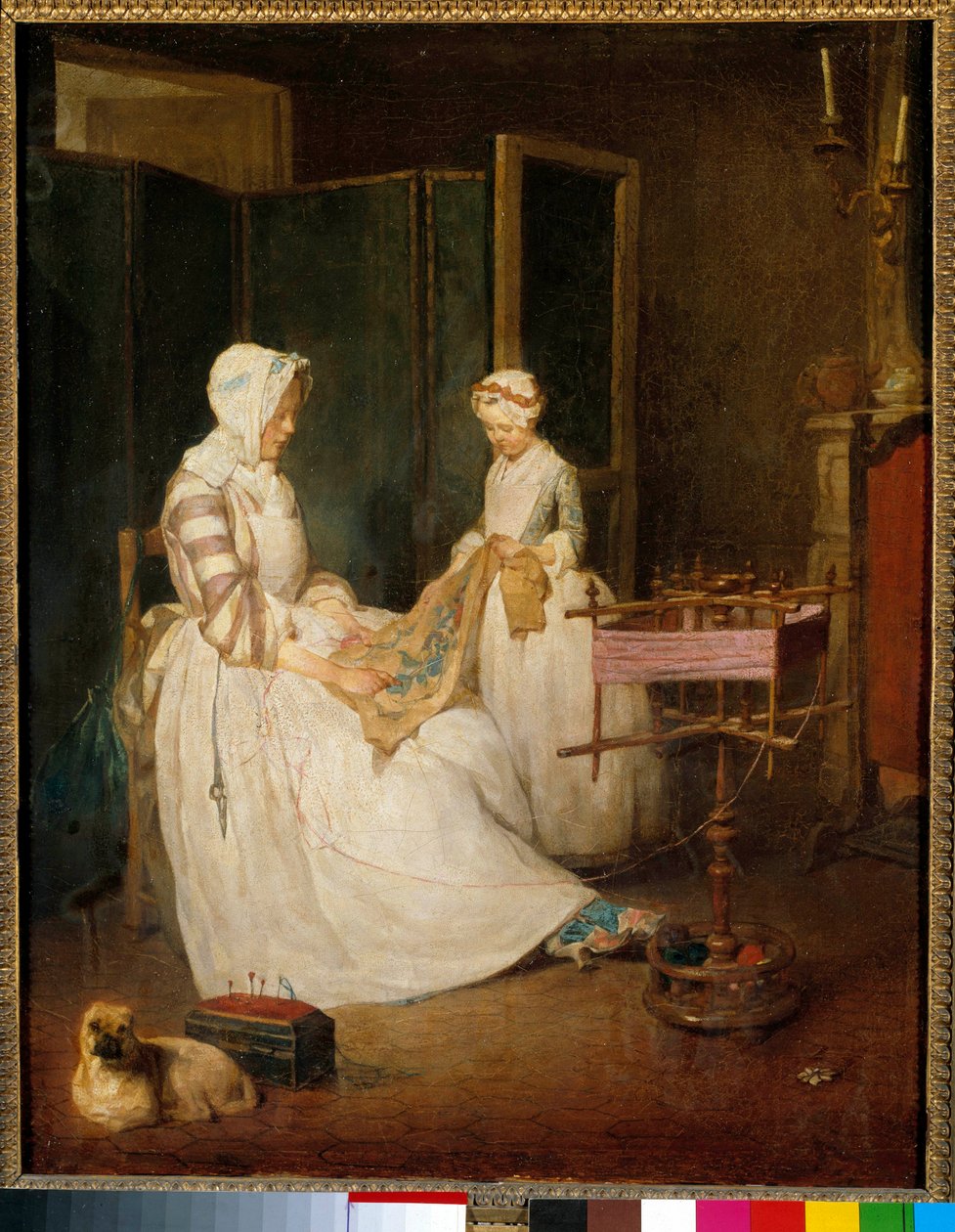 The Working Mother by Jean Baptiste Simeon Chardin