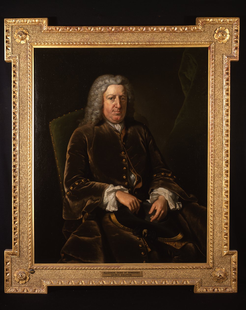 Portrait of Algernon Seymour, Lord Hertford, 7th Duke of Somerset by Jean Baptiste Vanloo