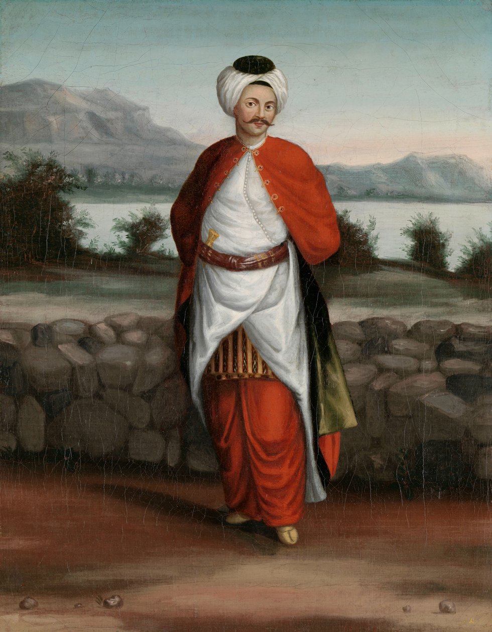 Choadar, Servant of the Ambassador by Jean Baptiste Vanmour (workshop of)