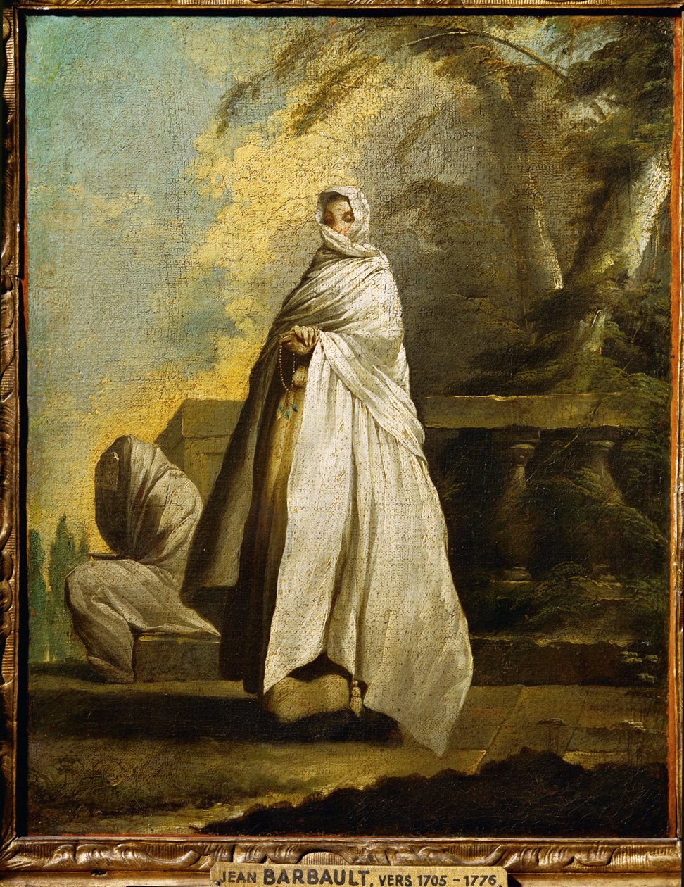 Women in white by Jean Barbault