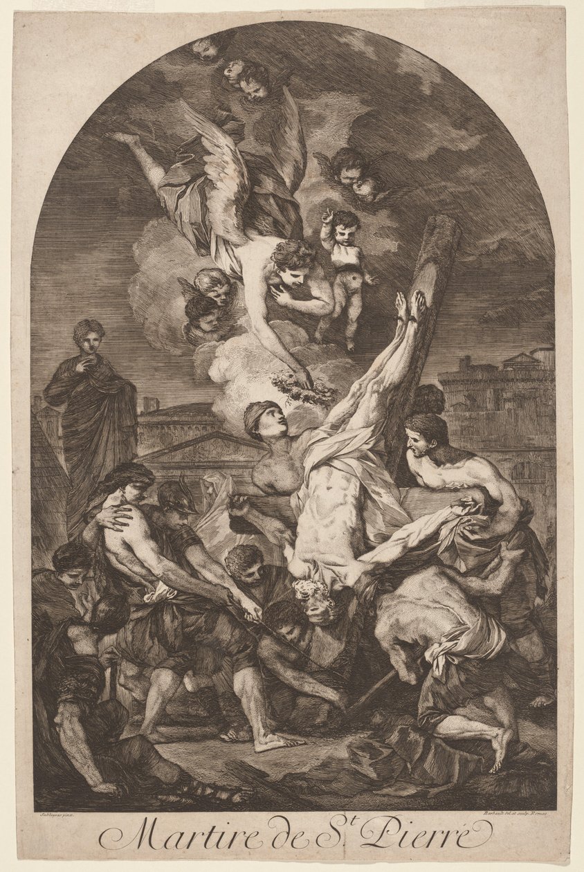 The Martyrdom of Saint Peter by Jean Barbault, after Pierre Hubert Subleyras