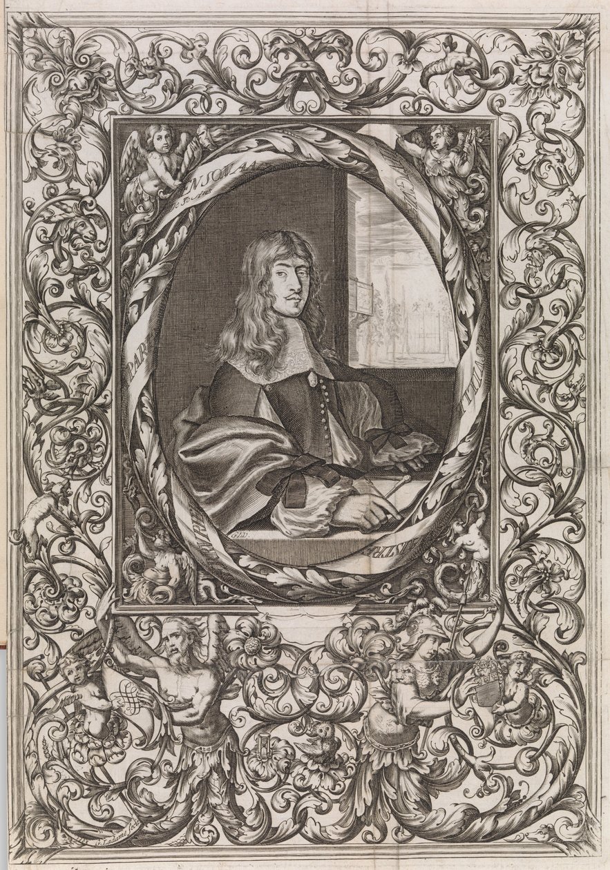 Diverses Pieces de Serruriers, page 2 recto, ca. 1663 by Jean Berain
