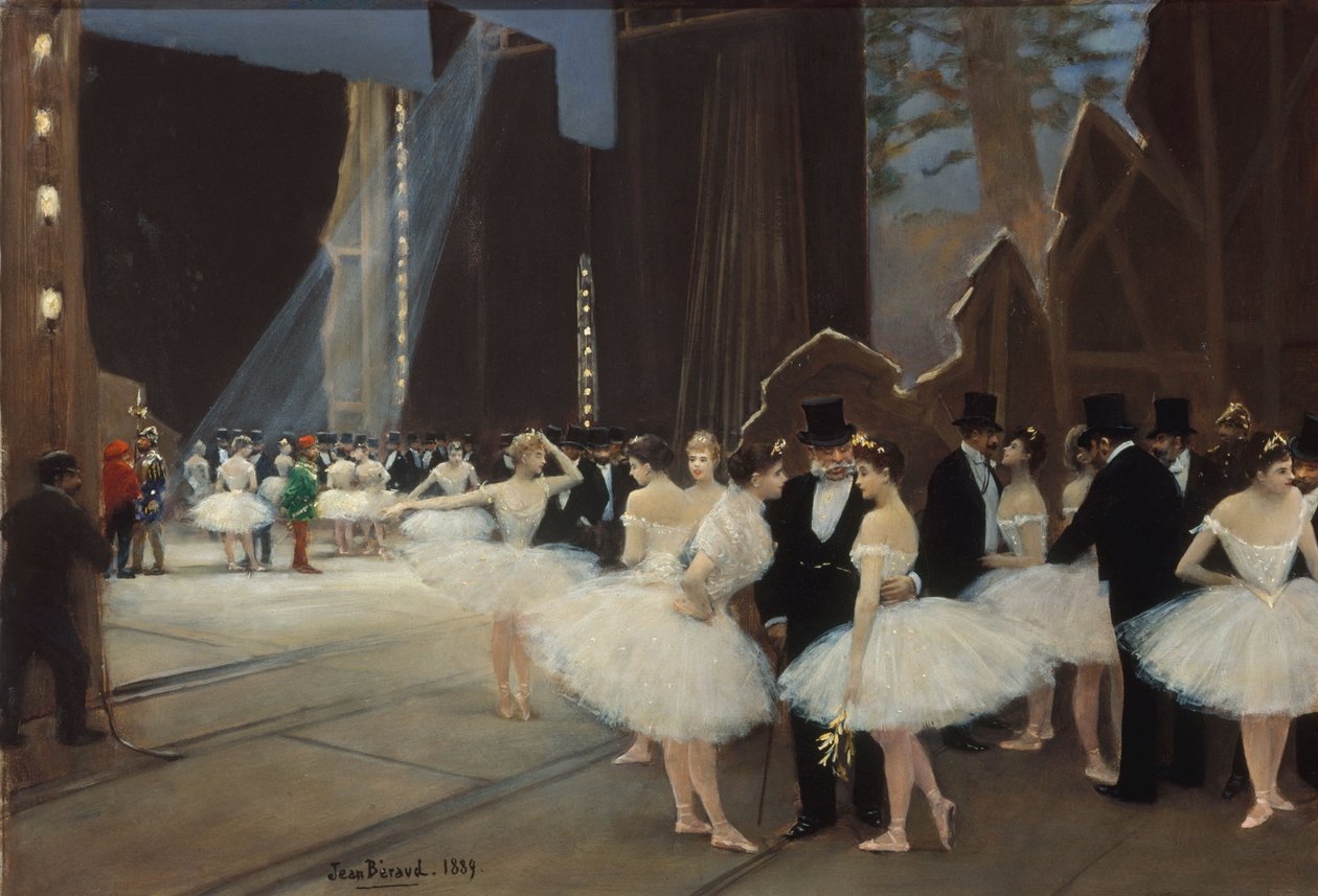 Backstage at the Paris Opera by Jean Beraud