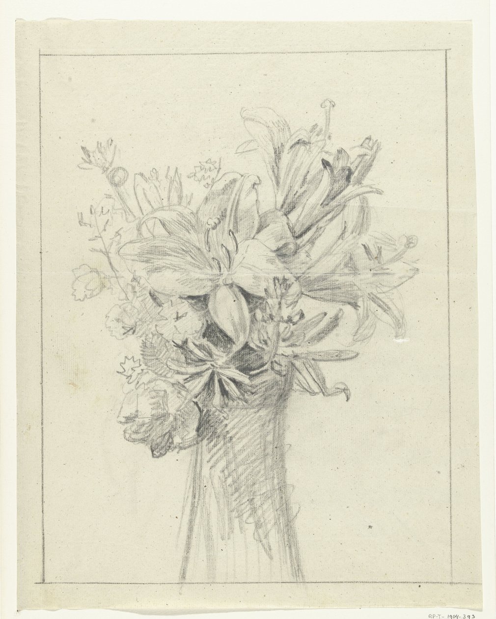 Flowers in a Vase by Jean Bernard