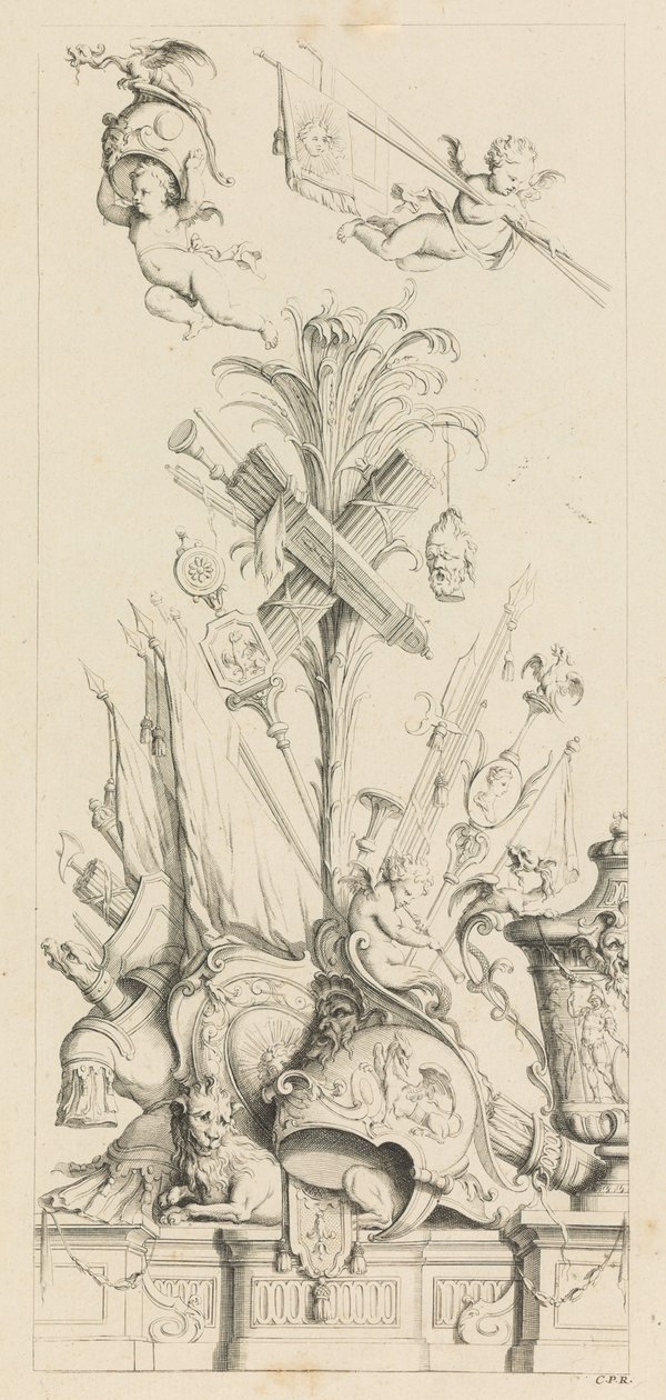 Trophies Newly Invented by J.B. Toro, 1716 by Jean Bernard Toro