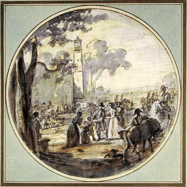 Napoleon I at Saint-Cloud by Jean-Charles Develly
