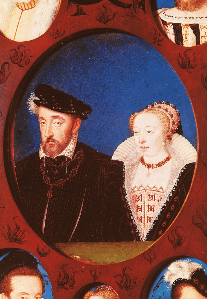 Portrait of Henry II of France by Jean Clouet