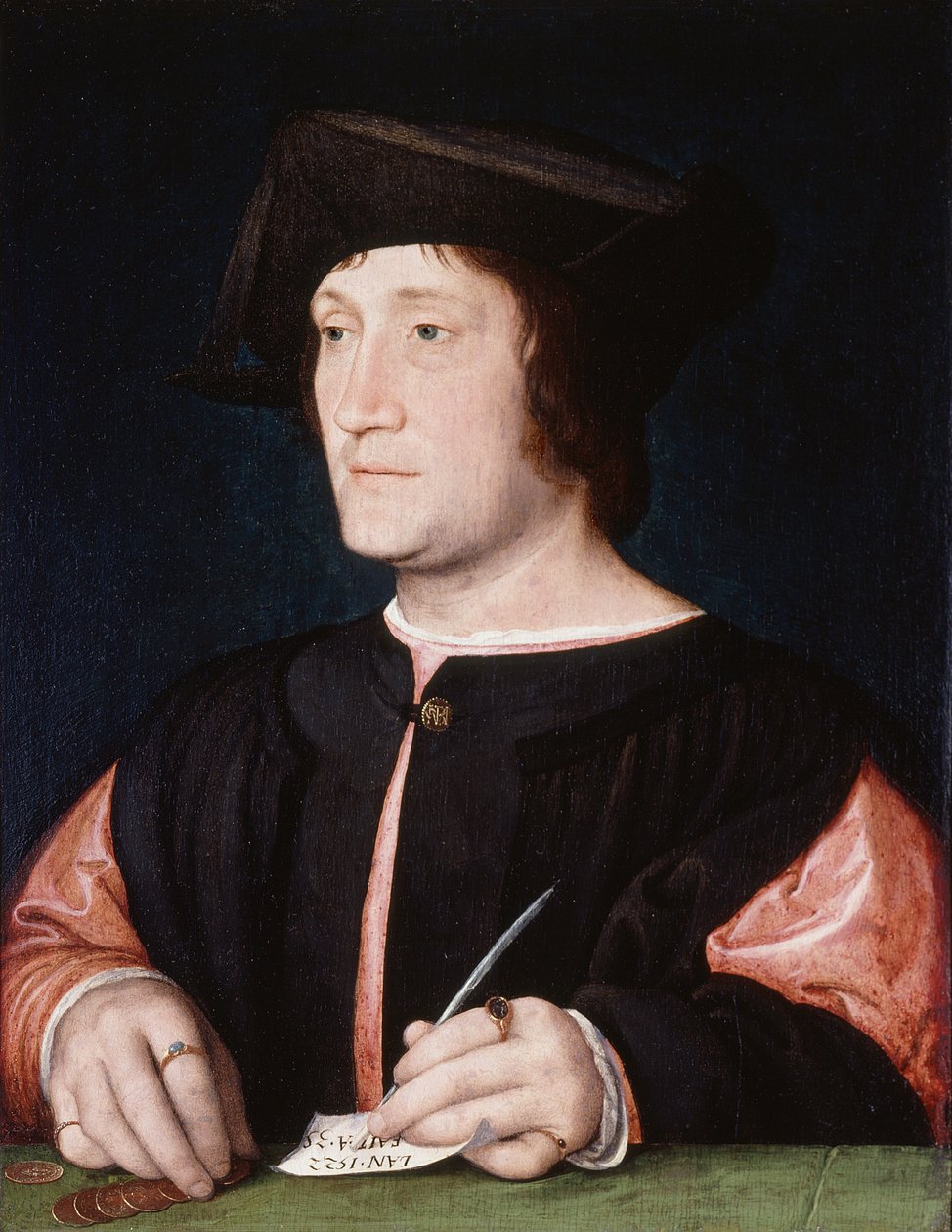 Portrait of a Banker by Jean Clouet