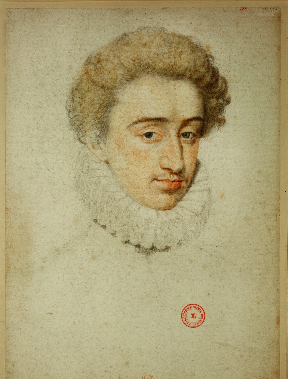 The future King Henry IV of France at the time of his marriage to Margaret of Valois by Jean Clouet