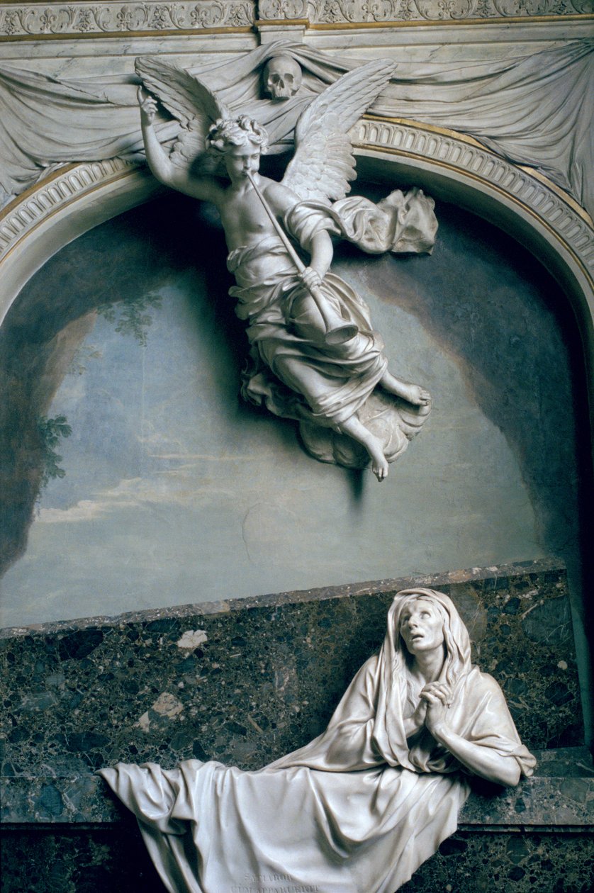 Tomb of Julienne Le Be, After Drawings by Charles Le Brun by Jean Collignon