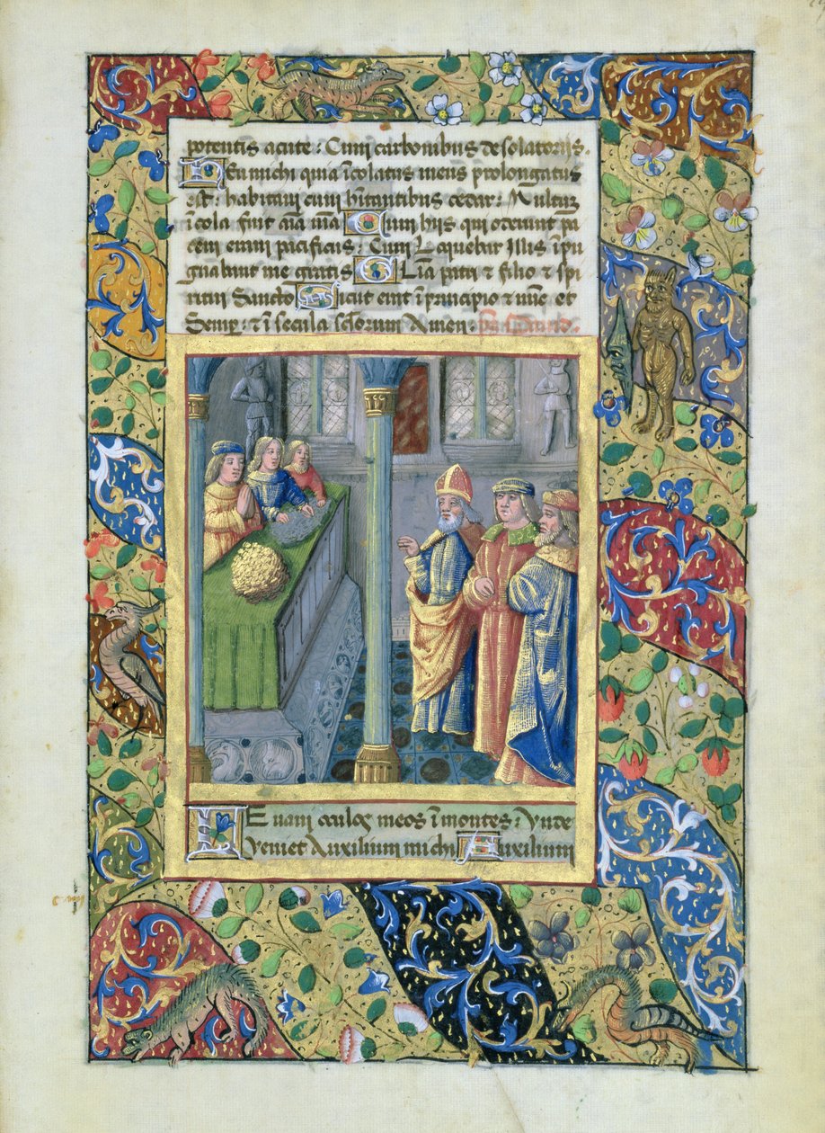 The Order of the Golden Fleece from the Hours of Louis d