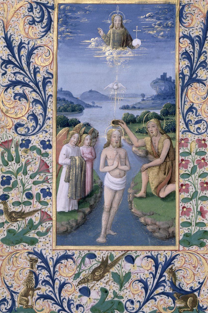 Baptism of Christ, from the 