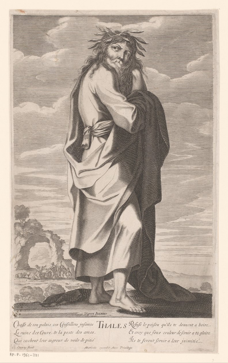 Thales of Miletus (The Seven Sages of Greece) by Jean Couvay