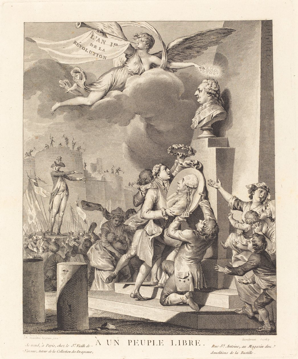 To a Free People by Jean Dambrun after Jean Michel Moreau