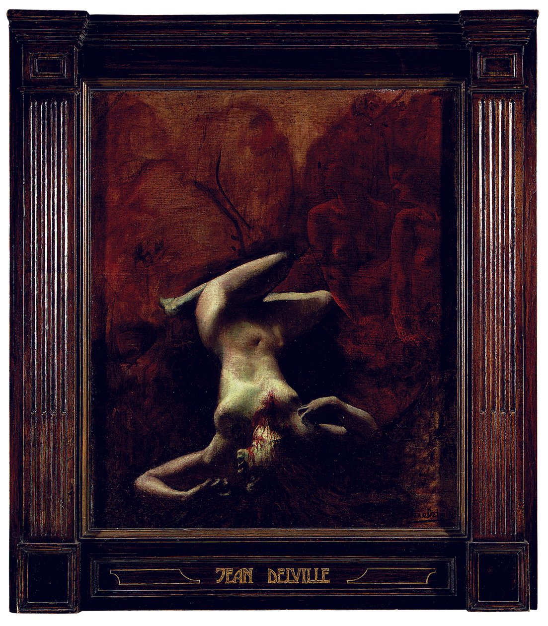 The Crime by Jean Delville