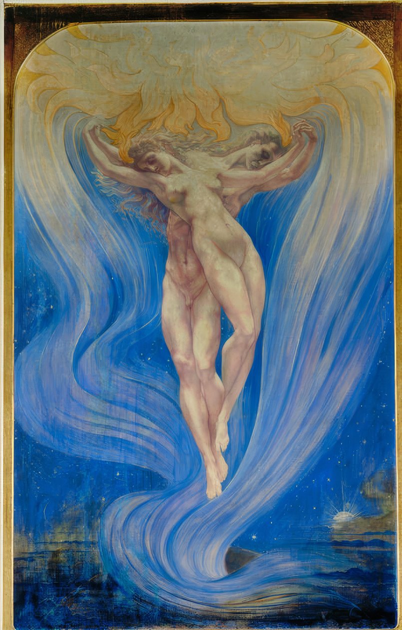 The Love of Souls by Jean Delville
