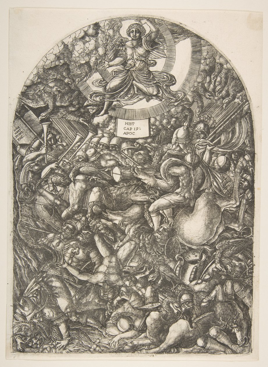 The Angel in the Sun Calling the Birds of Prey, from the Apocalypse by Jean Duvet