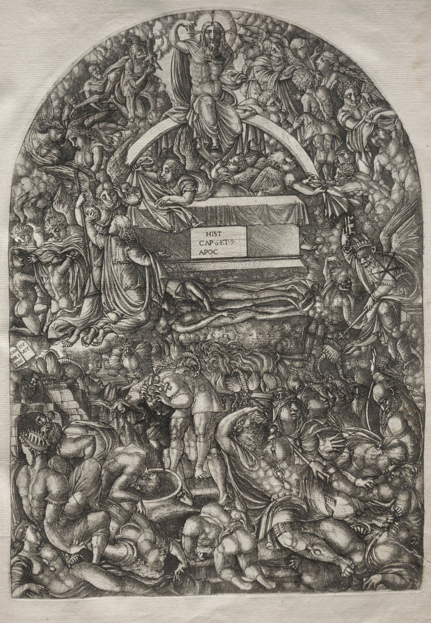 The Apocalypse: A Star Falls and Makes Hell to Open by Jean Duvet