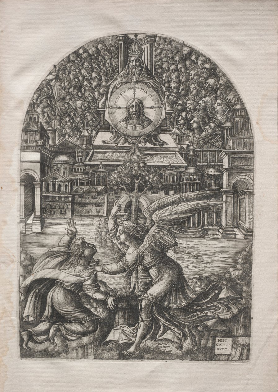 The Apocalypse: The Angel Shows St. John the Fountain of Living Water by Jean Duvet