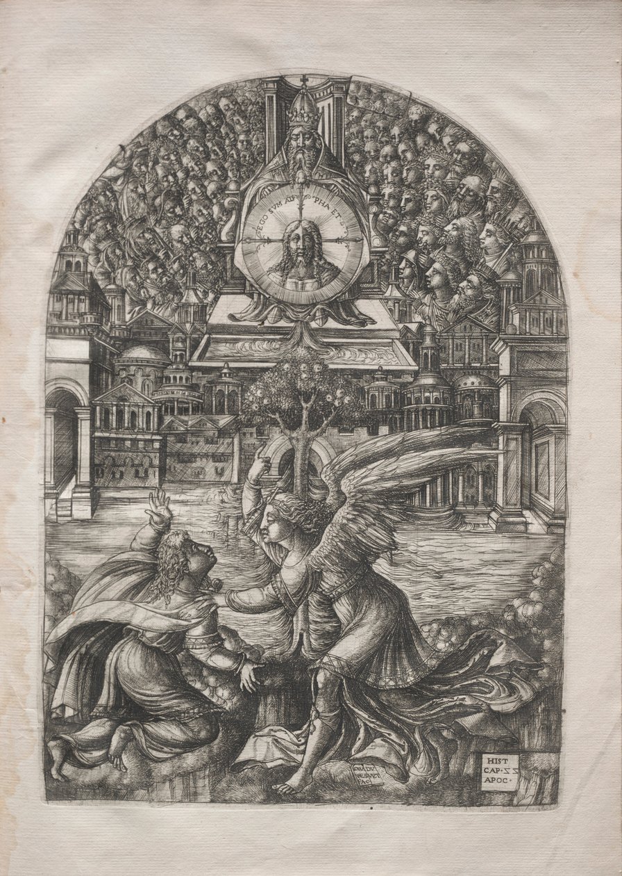 The Apocalypse: The Angel Shows St. John the Fountain of Living Water, 1546-1556 by Jean Duvet