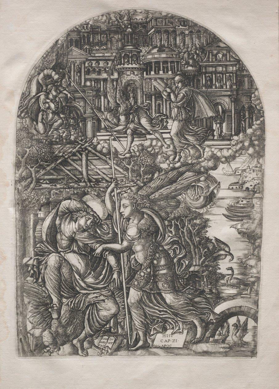 The Apocalypse: The Angel Shows St. John the New Jerusalem, 1546-1556 by Jean Duvet