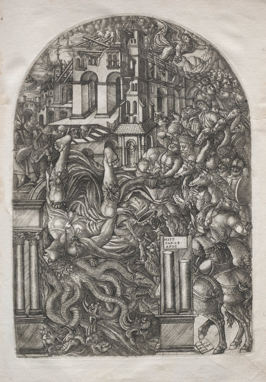 The Apocalypse: The Fall of Babylon by Jean Duvet