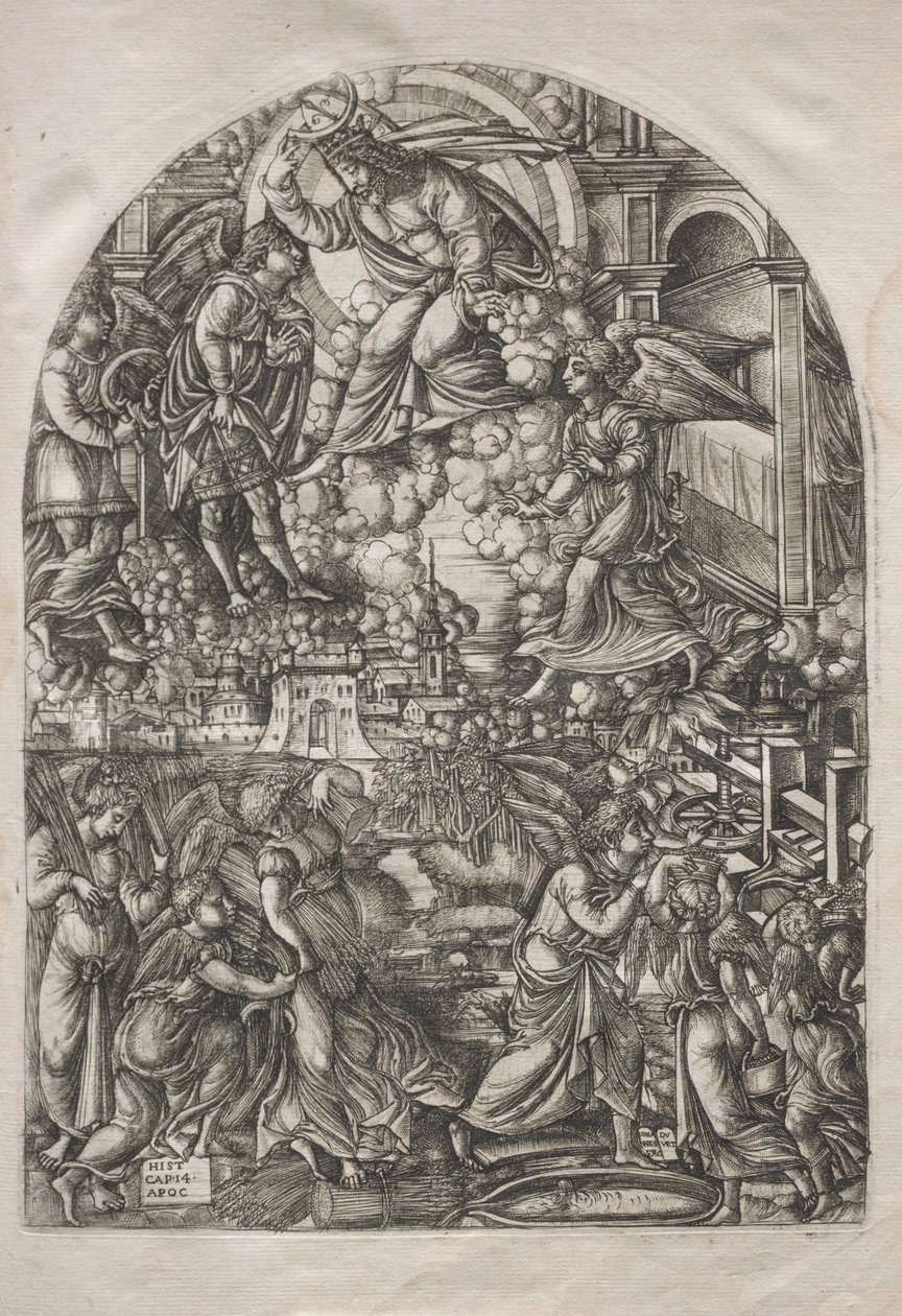 The Apocalypse: The Winepress of the Wrath of God by Jean Duvet