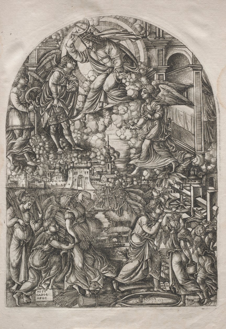 The Apocalypse: The Winepress of the Wrath of God by Jean Duvet