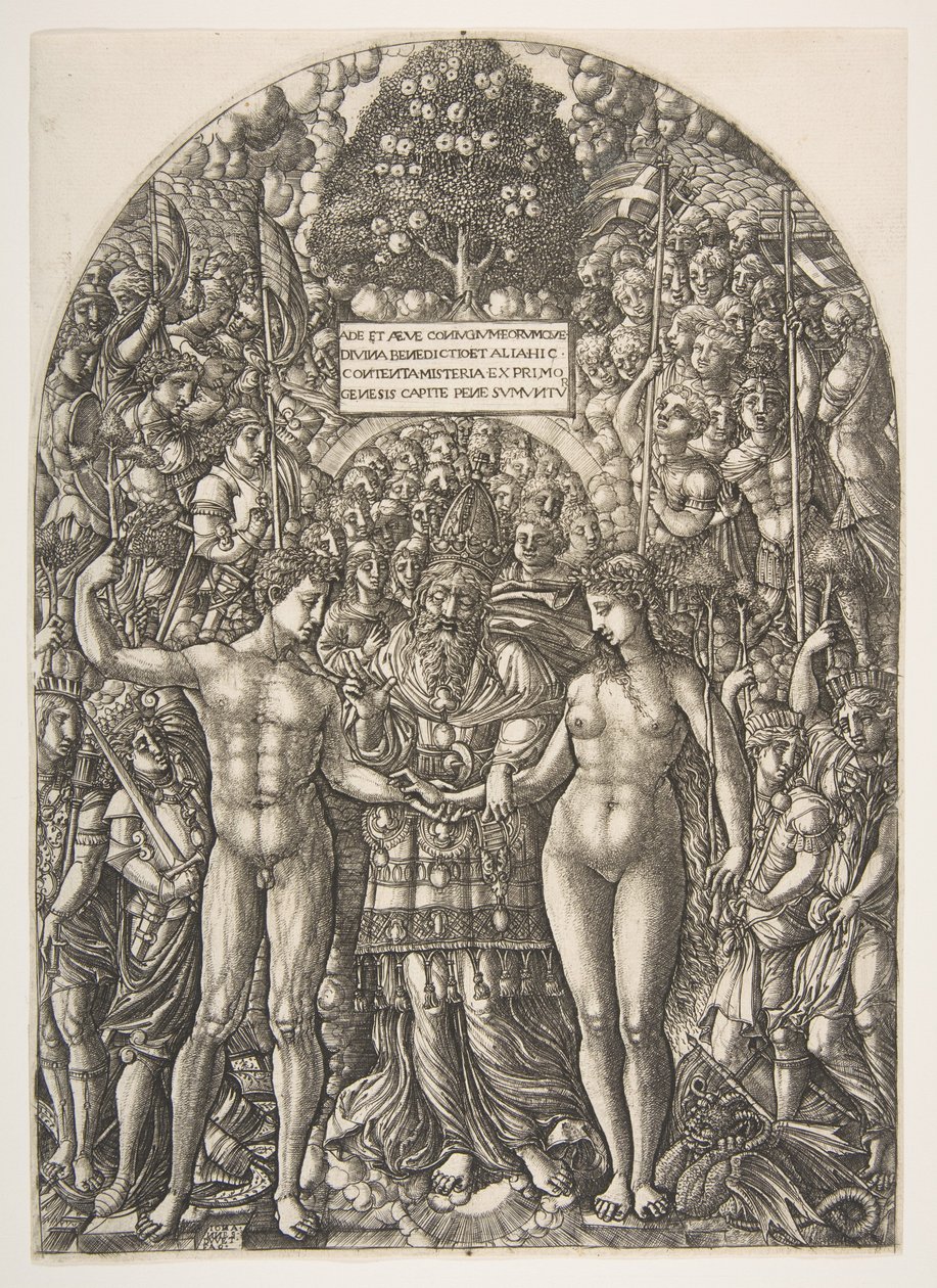 The Marriage of Adam and Eve, from The Apocalypse by Jean Duvet