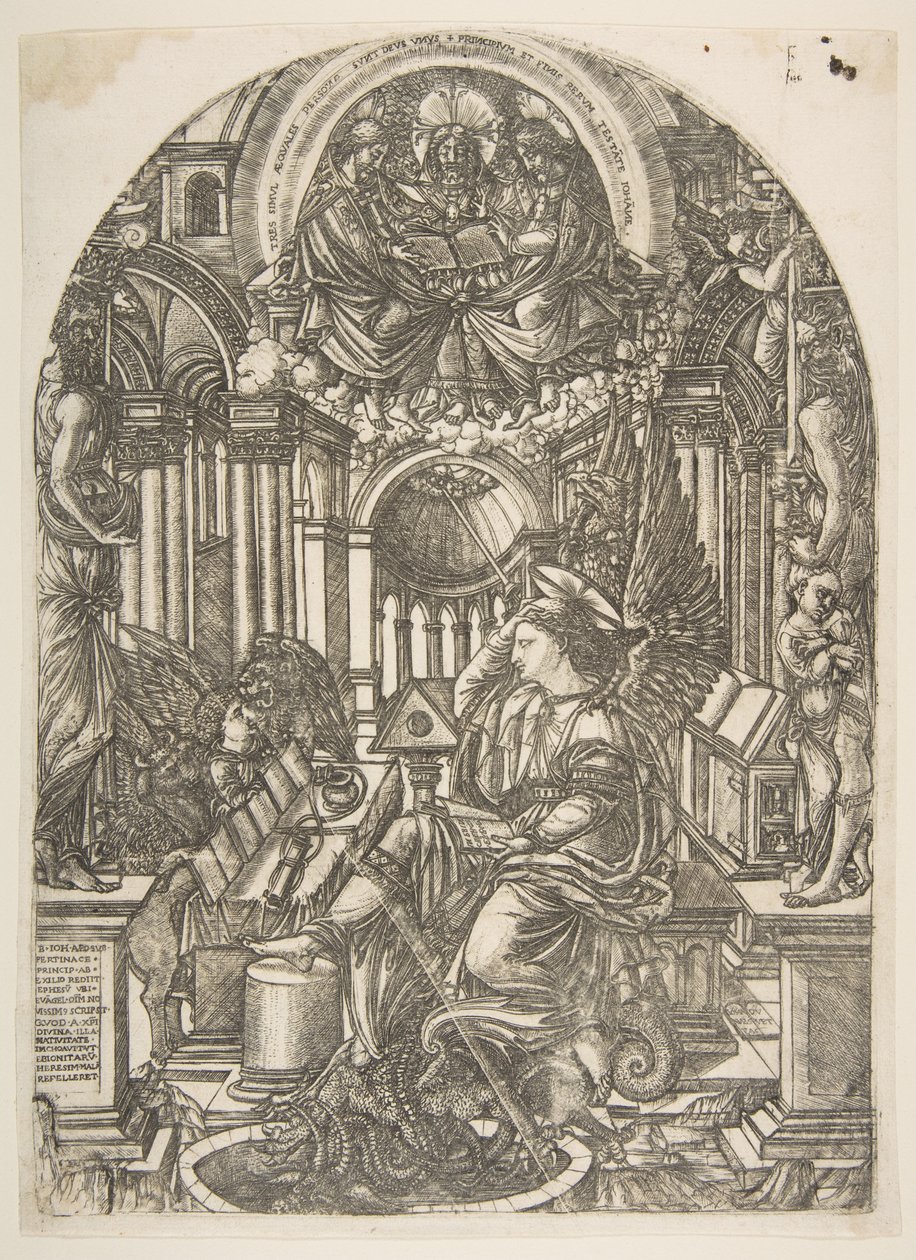 The Revelation of Saint John the Evangelist, from the Apocalypse by Jean Duvet