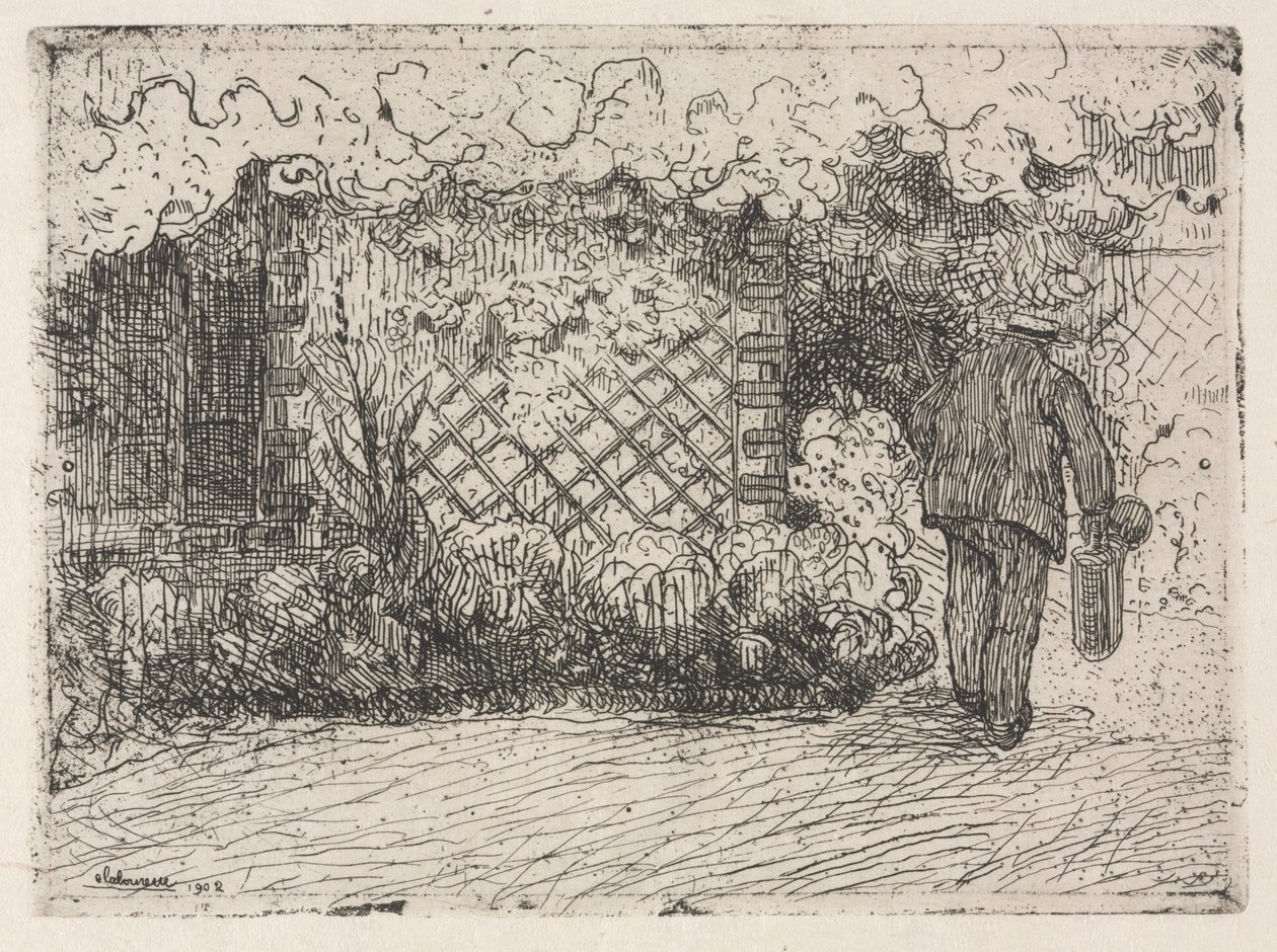 Watering Can by Jean Emile Laboureur