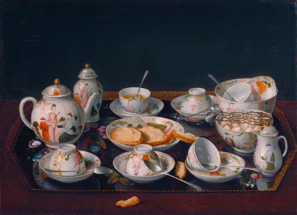 Still Life: Tea Set by Jean Étienne Liotard