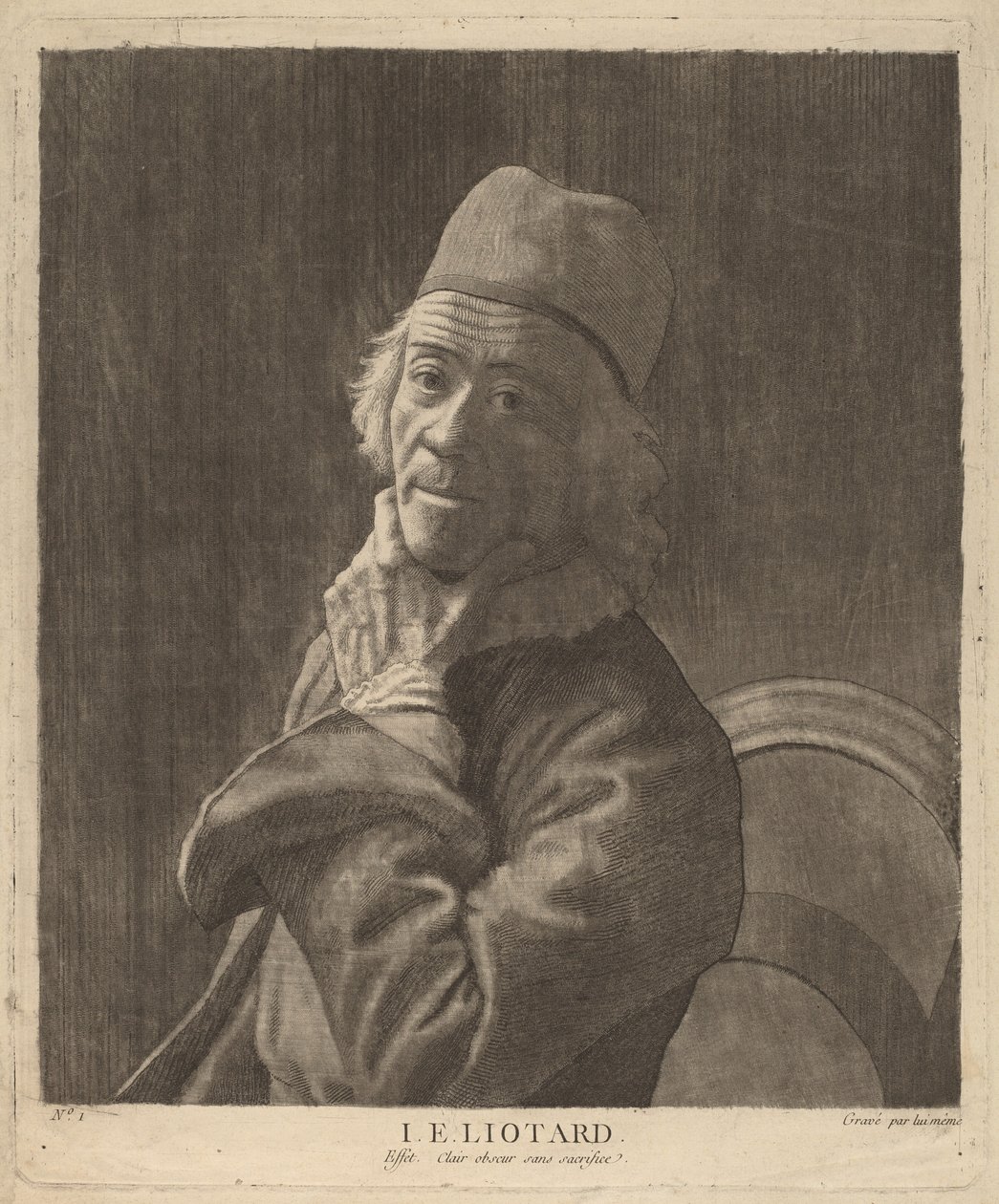 Self-Portrait by Jean Étienne Liotard