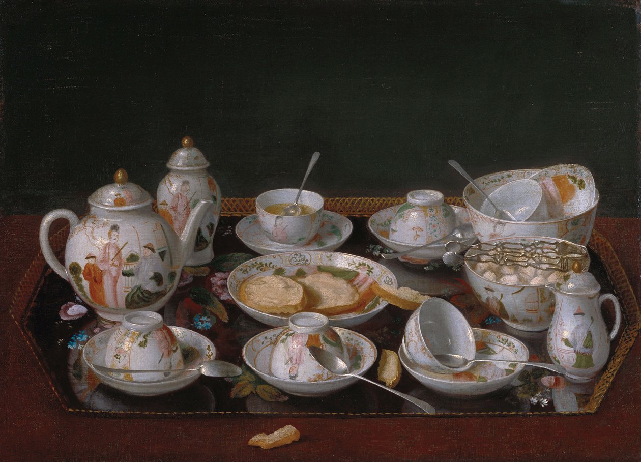 Still Life: Tea Set by Jean Étienne Liotard