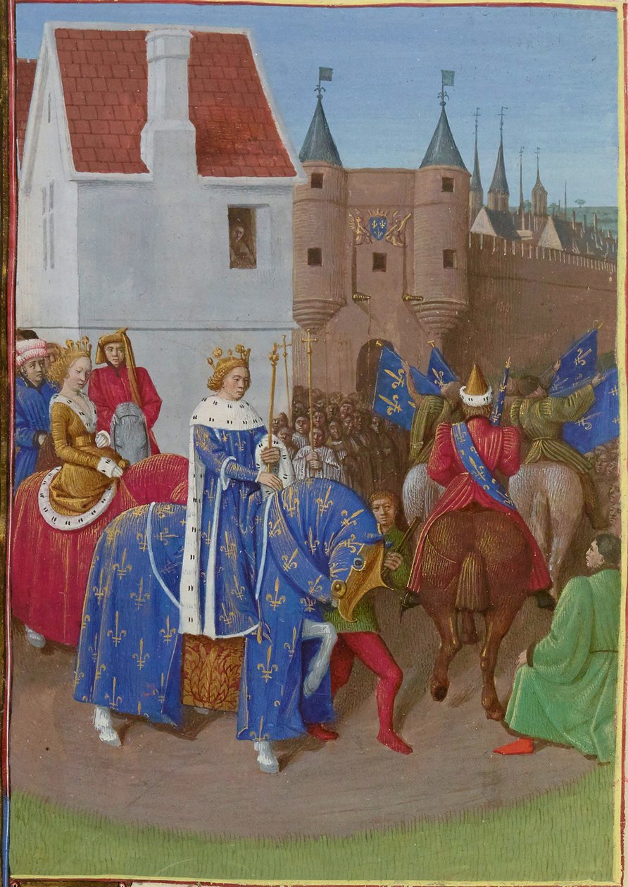 Entry of John II the Good by Jean Fouquet