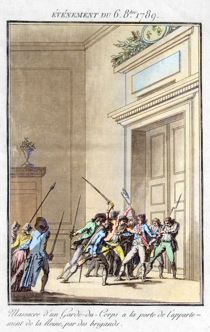 French Revolution - Event of October 6 by Jean-Francois Janinet