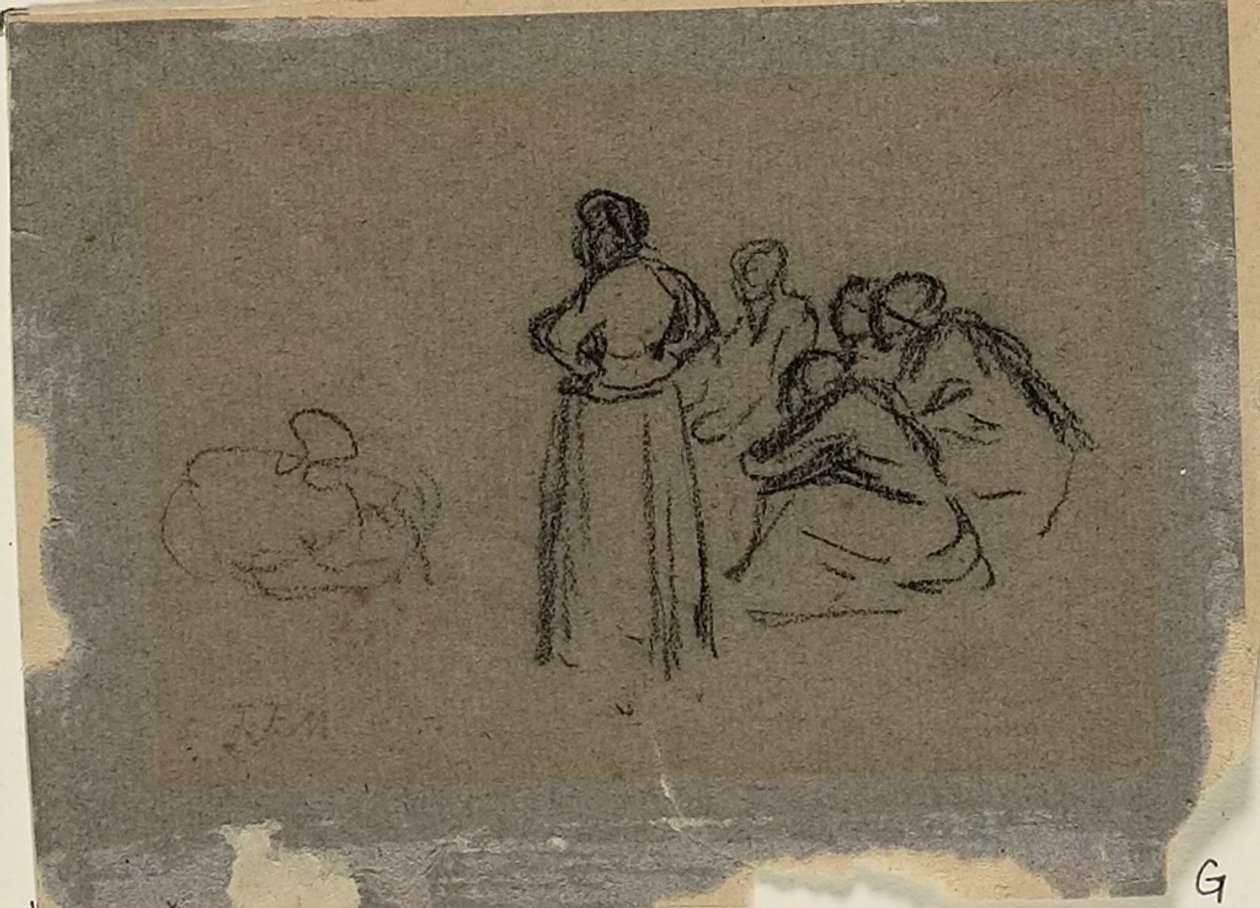 Group of Women by Jean-Francois Millet