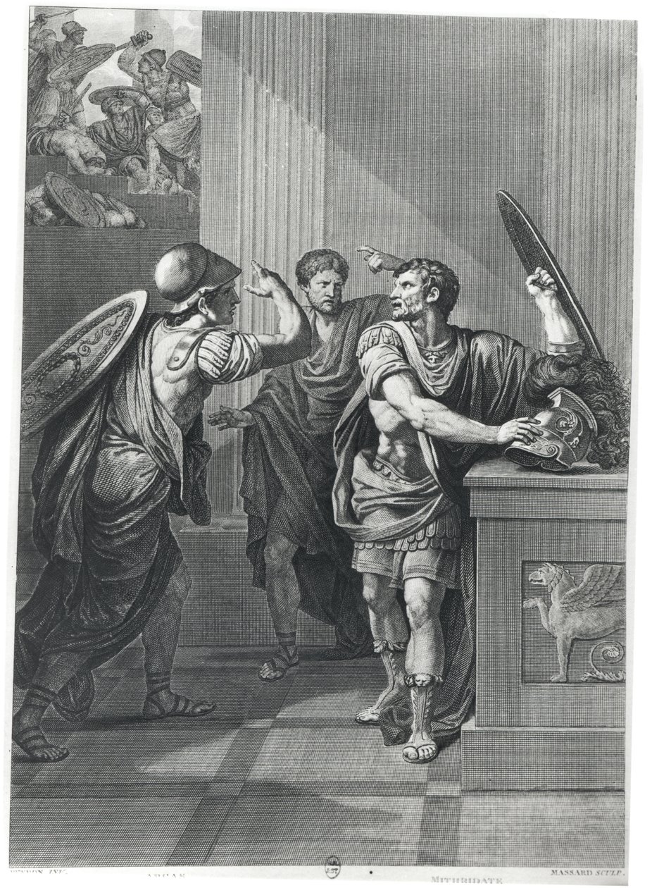 Arcan and Mithridate, Illustration from 