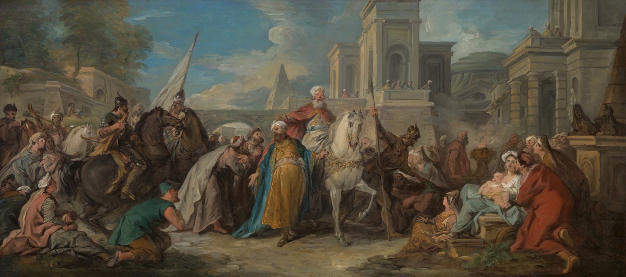 The Triumph of Mordecai by Jean François de Troy