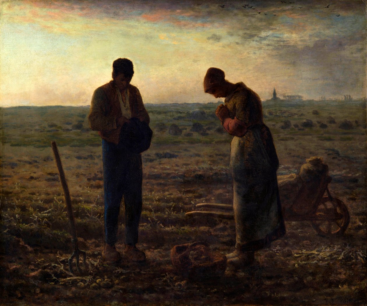 The Angelus by Jean Francois Millet