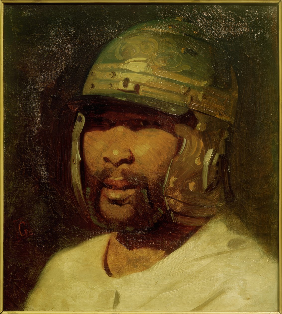 Head of a Saracen by Jean Francois Gigoux